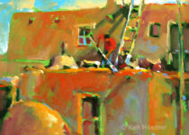 Painting on Colored Grounds
